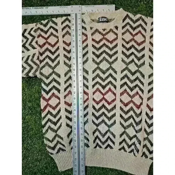 Vintage INC. International Concepts Sweater Mens Sz M/L Knit Crewneck - Picture 6 of 7